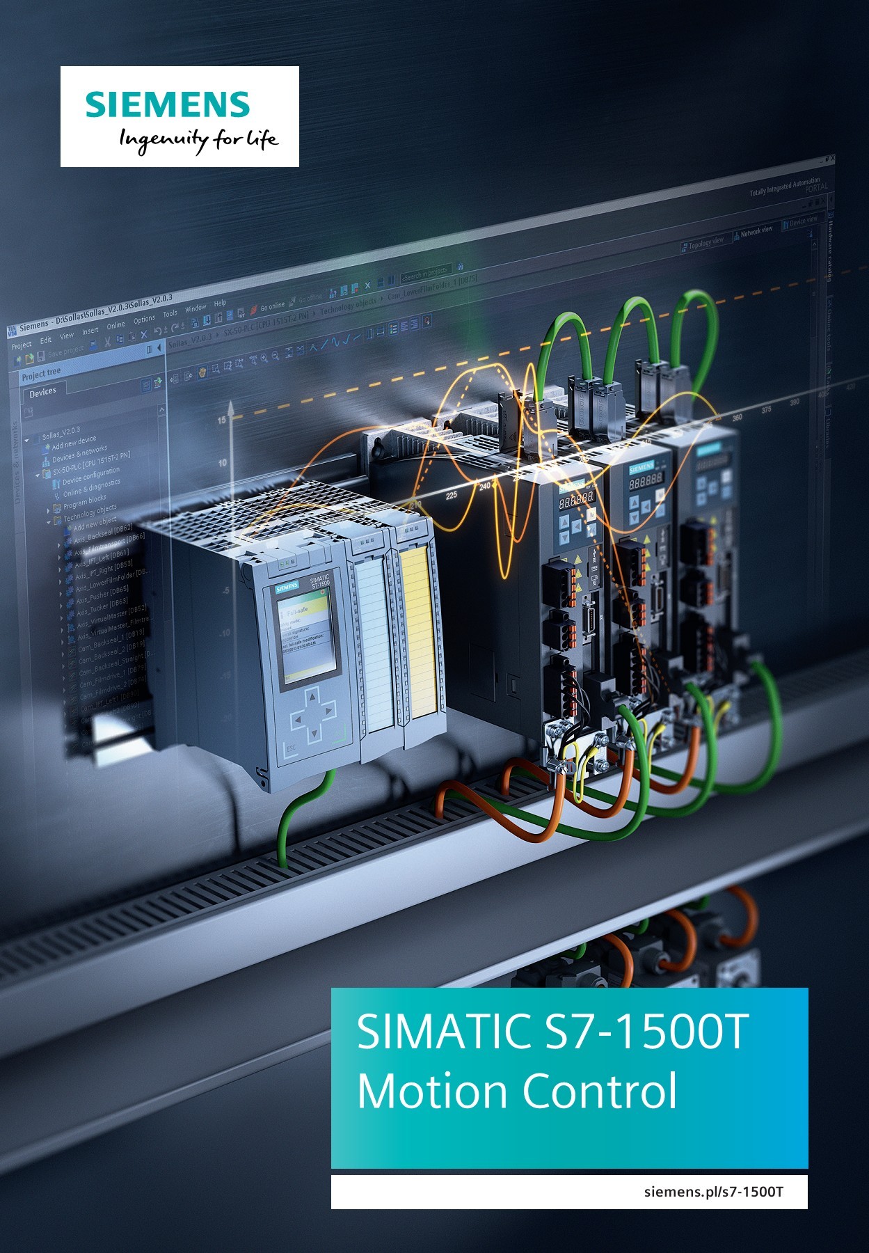 SIMATIC S71500T Motion Control podręczniki, broszury, katalogi dla
