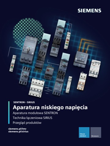 Aparatura niskiego napięcia SENTRON-SIRIUS Broszura